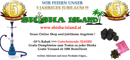 5 Jahre Shisha Island