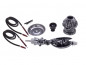 Preview: Shisha "Dragon" - schwarz-silber 45cm