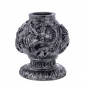 Preview: Shisha "Dragon" - schwarz-silber 45cm