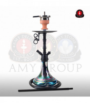 Amy Deluxe - Middle Zoom Rainbow - black
