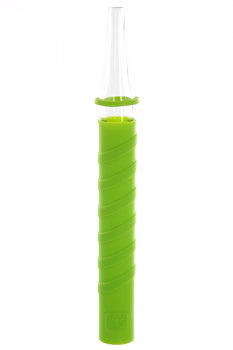 Kaya Crystal Stripe - Glasmundstück Rund