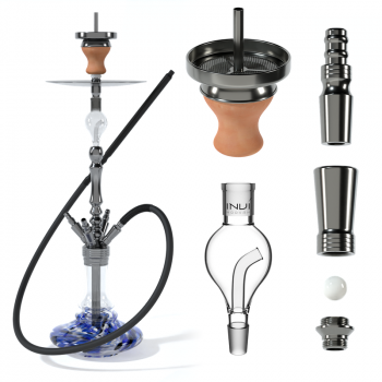 INVI Reflexion Edelstahl - Gun Metal Blue-Ice