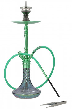 INVI Vergence Alu Shisha Cut Rainbow-Green