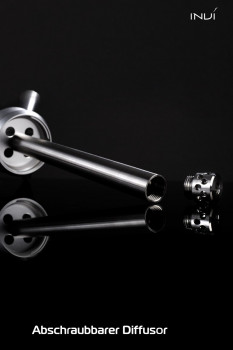 INVI Vergence Alu Shisha Cut Rainbow-Rose-Gold