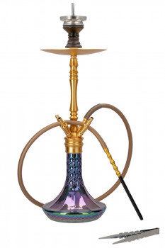 INVI Vergence Alu Shisha Cut Rainbow-Gold