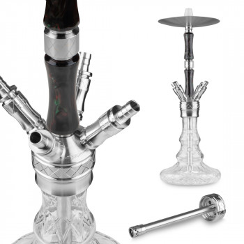 Alligator Safari Shisha - Black