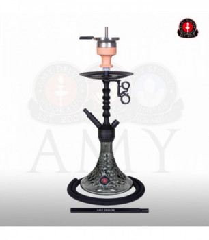 Amy Deluxe Alu Antique Berry S - black
