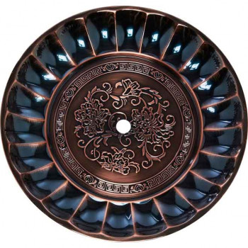 Amy XL Kohleteller Bronze