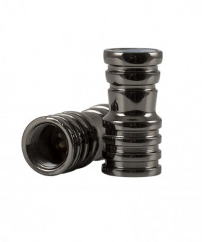 Amy Schlauchadapter BIG - dark chrome