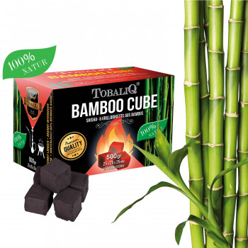 BAMBOO CUBE - Bambuskohle 500g