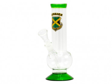 Glasbong Set "Bouncer Rasta" Jamaika, 21cm