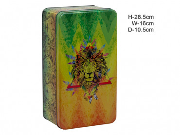 Glasbong Set "Bouncer Rasta" Jamaika, 21cm