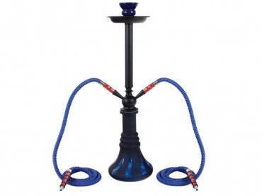 Shisha "devil" - black/blue 57cm