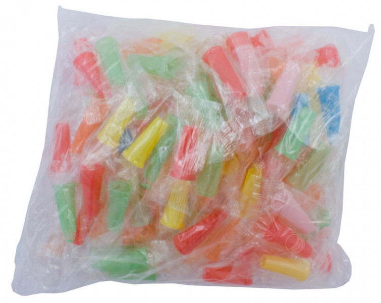 Hygiene Mundstücke - Außen (100Stk.) - bunt