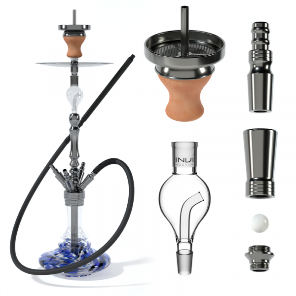INVI Reflexion Edelstahl - Gun Metal Blue-Ice