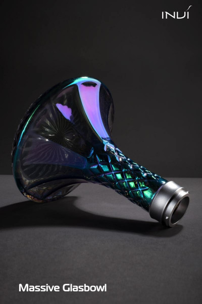 INVI Vergence Alu Shisha Cut Rainbow-Red