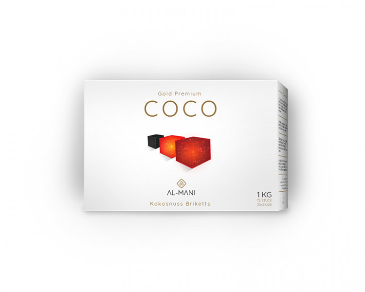 Al Mani - Coco Gold Premium 1Kg - 25mm