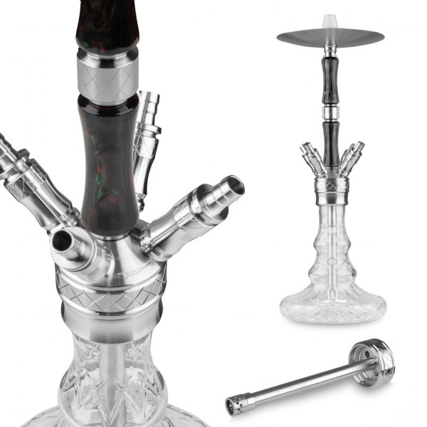 Alligator Safari Shisha - Black