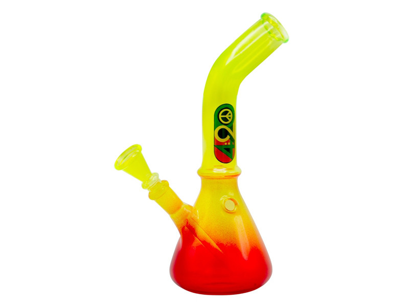 Glasbong Set "420 Rasta", 23cm