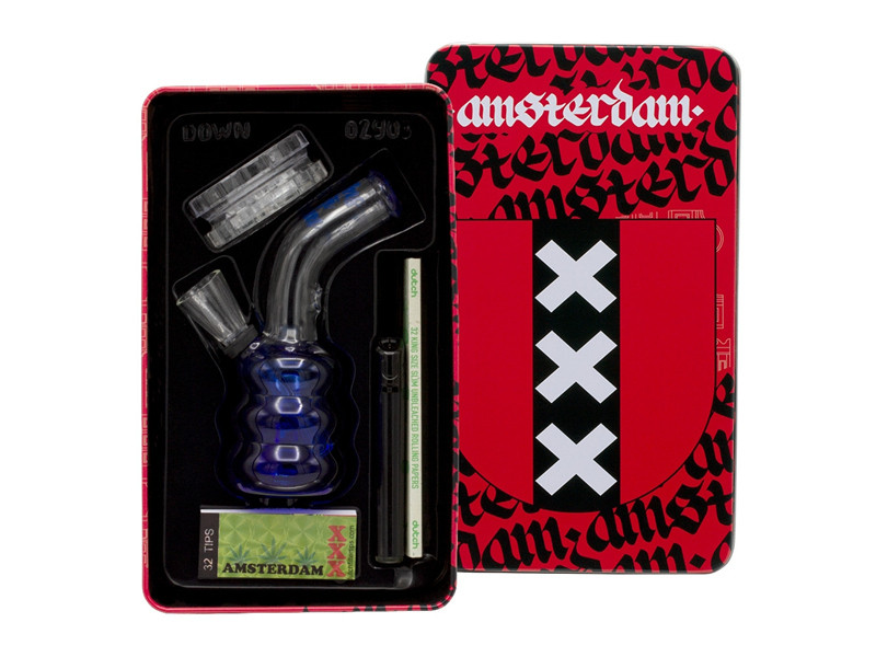 Glasbong Set "Amsterdam", 12cm