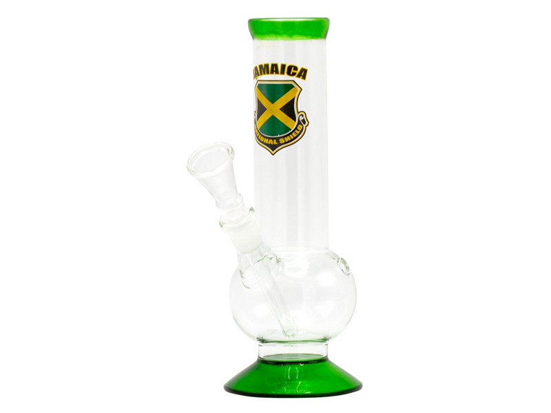 Glasbong Set "Bouncer Rasta" Jamaika, 21cm