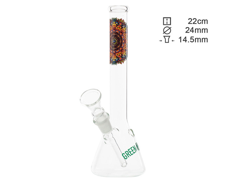 Glasbong "Classic Rasta" 22cm