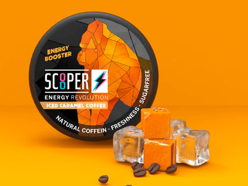 Scooper Iced Caramel Coffee